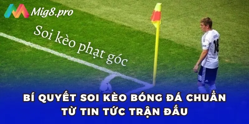 Bí quyết soi kèo bóng đá chuẩn từ tin tức trận đấu