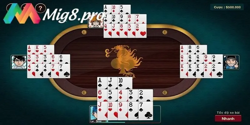 Những tình huống đặc biệt trong game bài Mậu binh Mig8