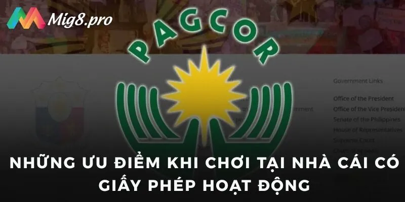 Những ưu điểm khi chơi tại nhà cái có giấy phép hoạt động
