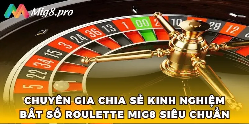 Chuyên gia chia sẻ kinh nghiệm bắt số Roulette Mig8 siêu chuẩn