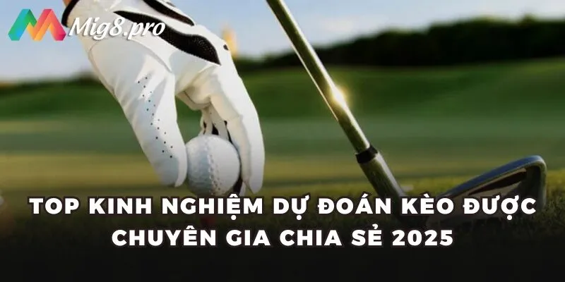 Top kinh nghiệm dự đoán kèo được chuyên gia chia sẻ 2025